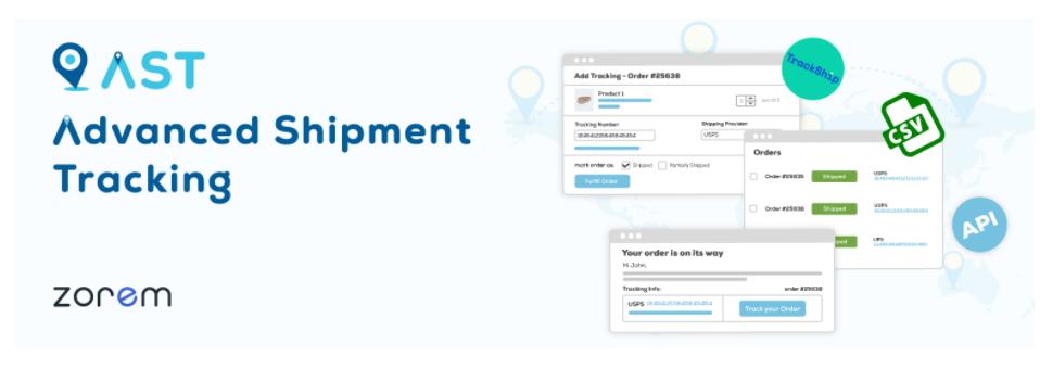 Advanced Tracking Shipment is one of the best woocommerce shipping plugins
