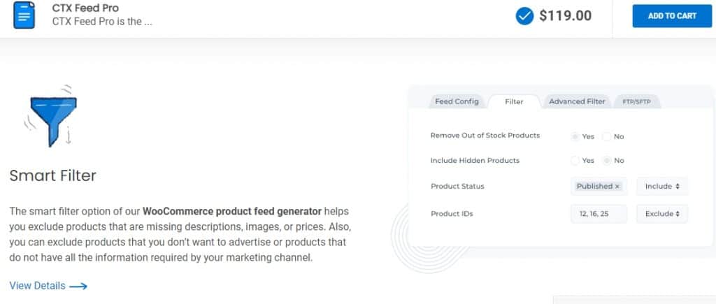 CTX Feed Pro: this is one of the best woocommerce google shopping plugins