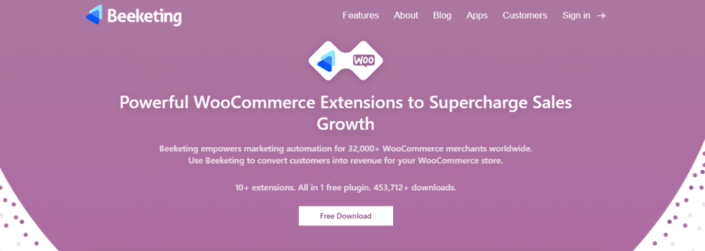 Beeketing as one of the best woocommerce marketing plugins