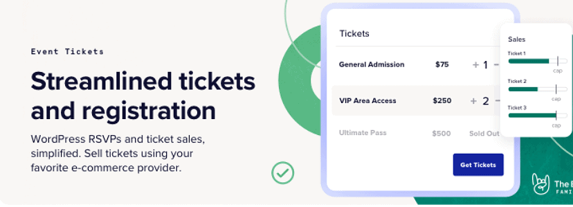 best woocommerce tickets plugins for free: Event ticket