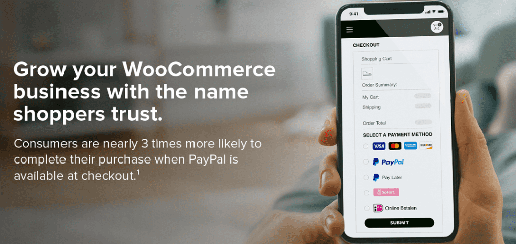 best woocommerce payment plugins: WooCommerce PayPal Payment